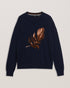 ATESY-Knitwear-LS Regular Cashmere Crew Neck- Ted Baker Romania